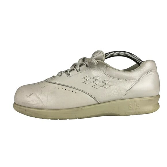 SAS Womens Beige Free Time Lace Up Low Top Casual Sneaker Shoes Size US‎ 7.5 S - Picture 2 of 10